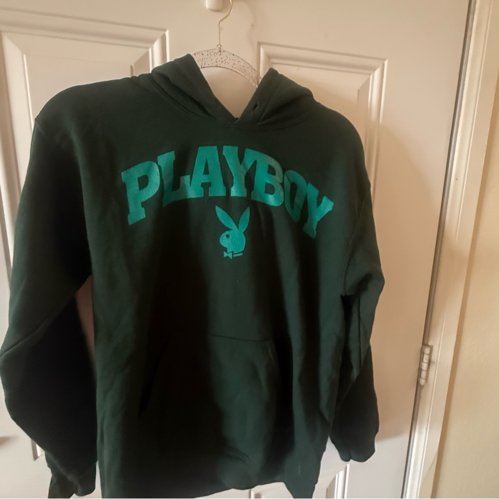 Playboy Green Hoodie